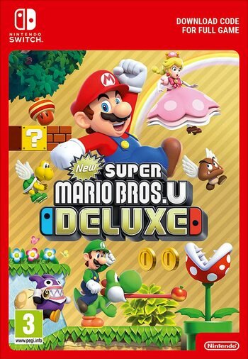 New Super Mario Bros U Deluxe EU Nintendo Switch (Digital Download)